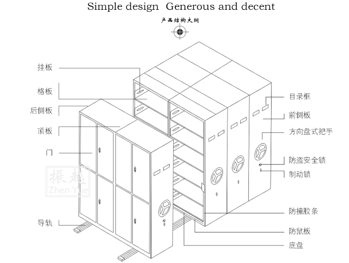 智能密集架 智能密集架
